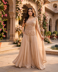 Indo Western With Palazzo Set