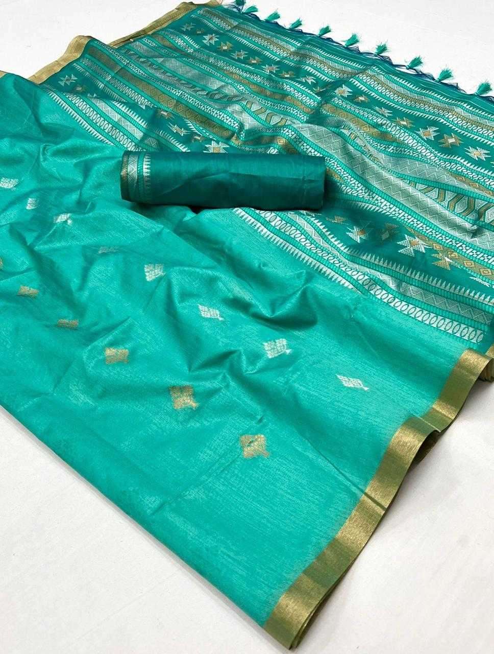 Pure Silk Kanoi Handloom Saree