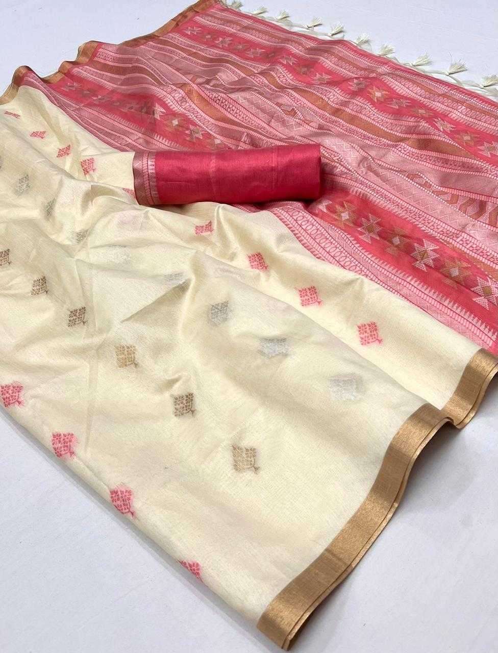 Pure Silk Kanoi Handloom Saree