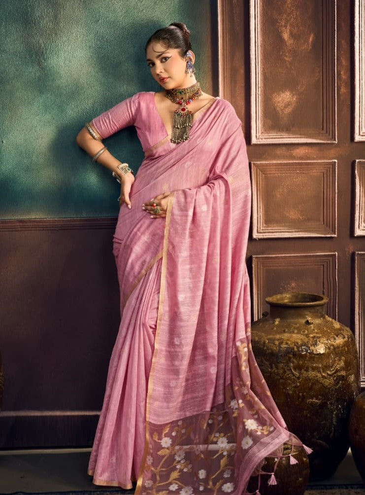 Pure Munga Cotton Amrit Handloom Saree