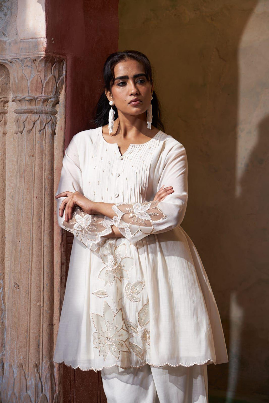 Mul Chanderi Co-ord Set