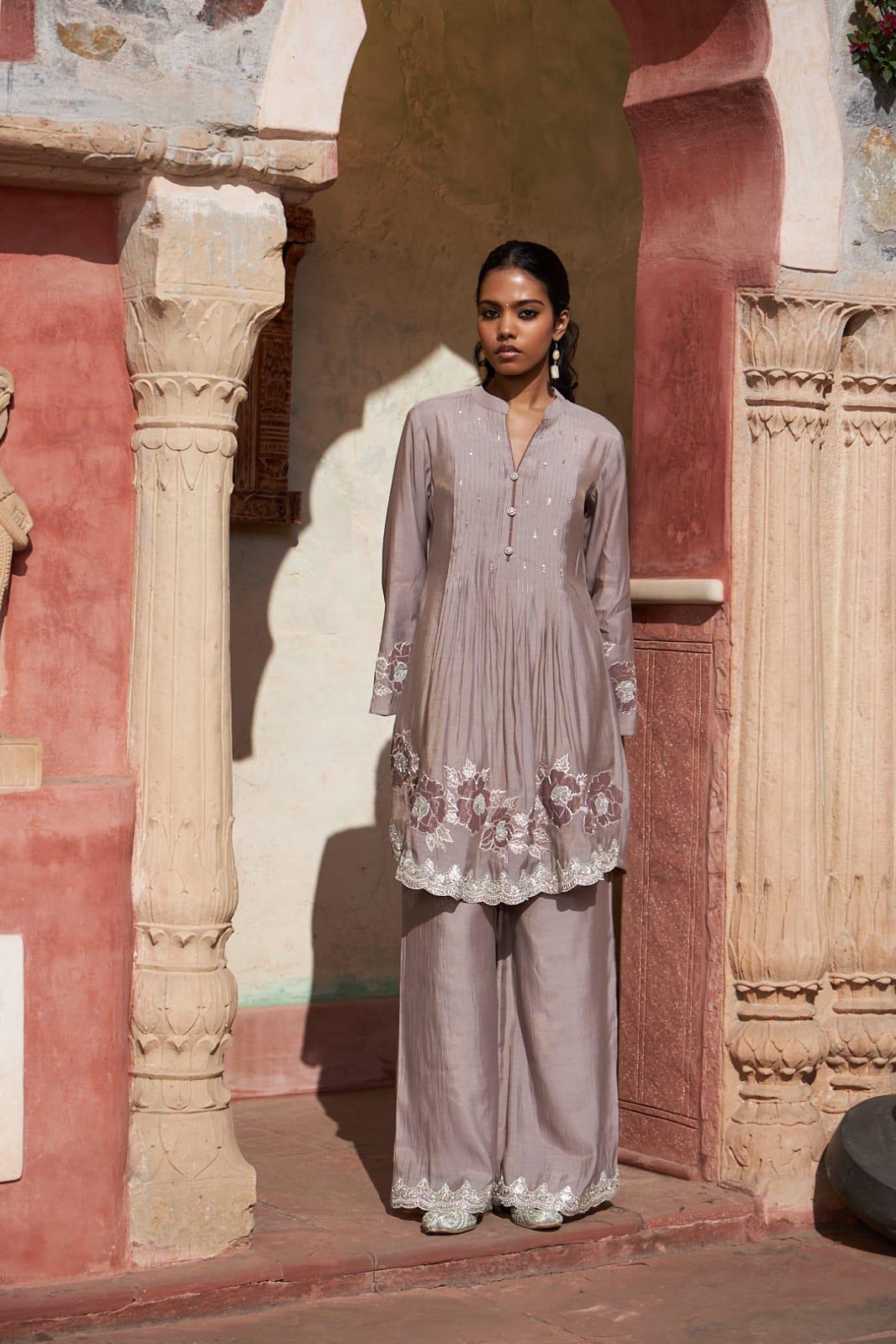 Mul Chanderi Co-ord Set