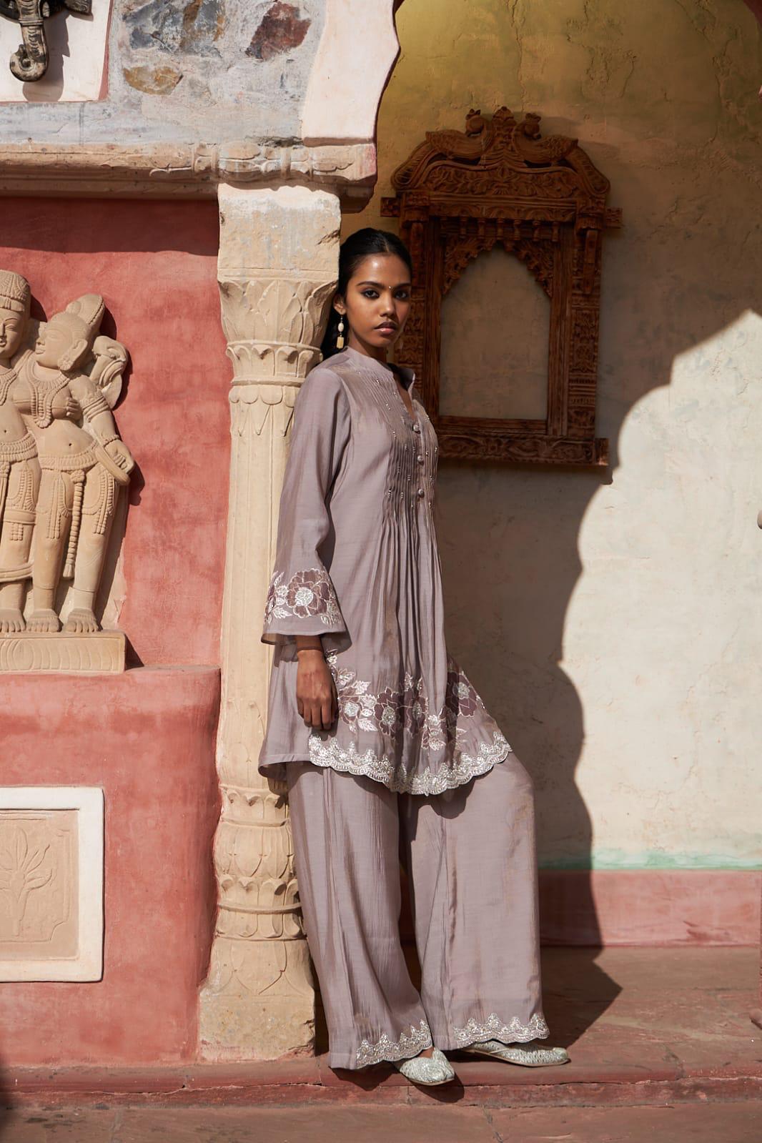 Mul Chanderi Co-ord Set