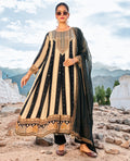 Designer Anarkali Suit | Pure Crepe with Stone Work