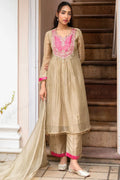 Gold-Pink suit set