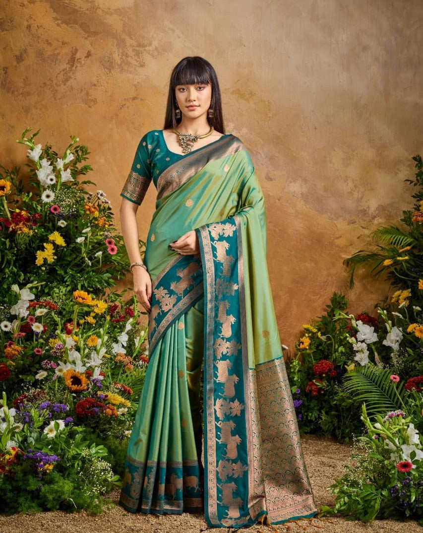 Pure Silk Pichwai Handloom Saree