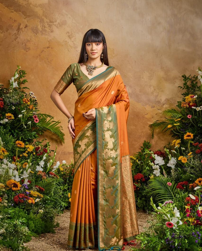 Pure Silk Pichwai Handloom Saree