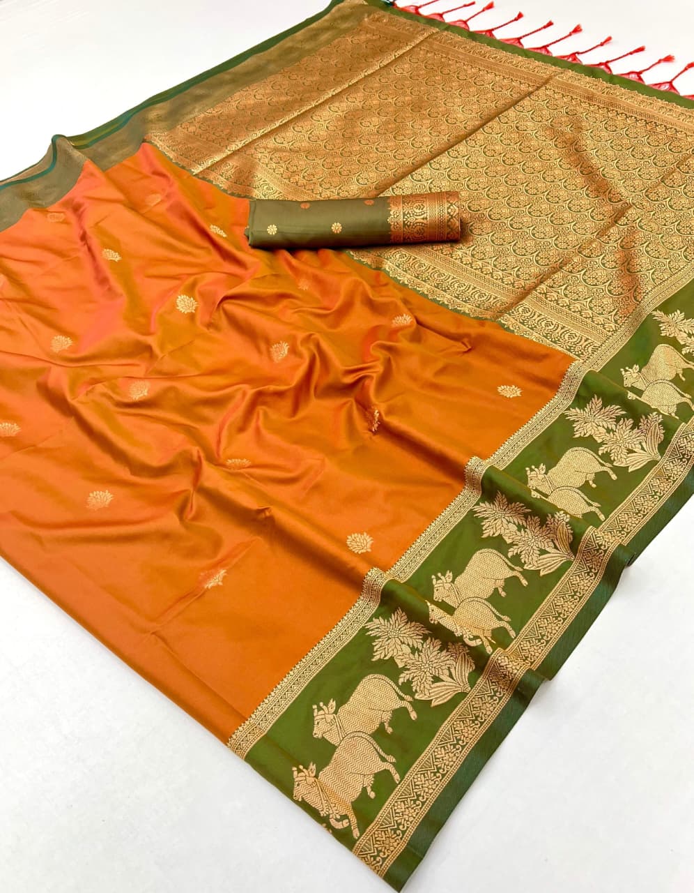 Pure Silk Pichwai Handloom Saree
