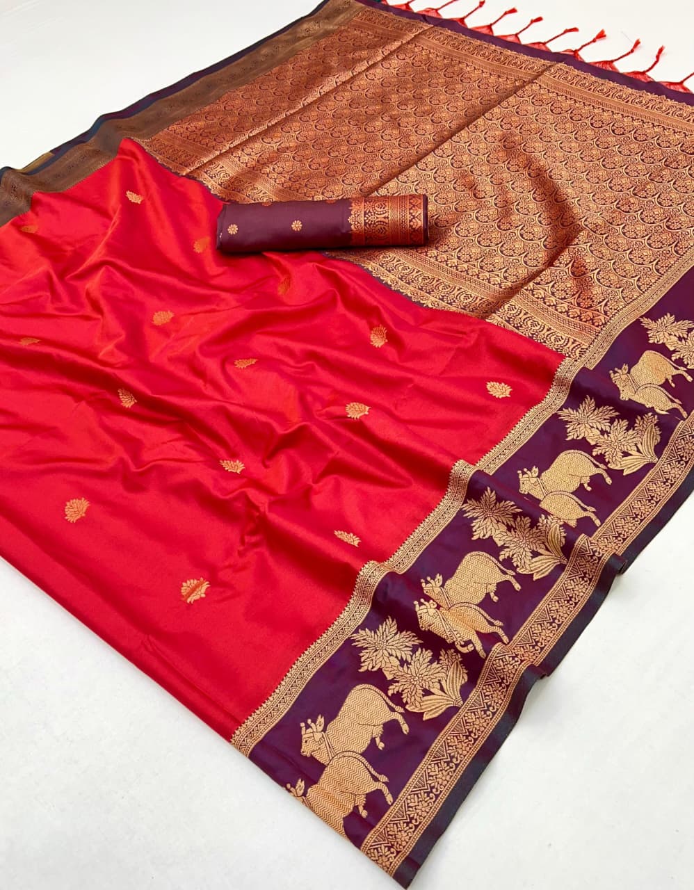 Pure Silk Pichwai Handloom Saree